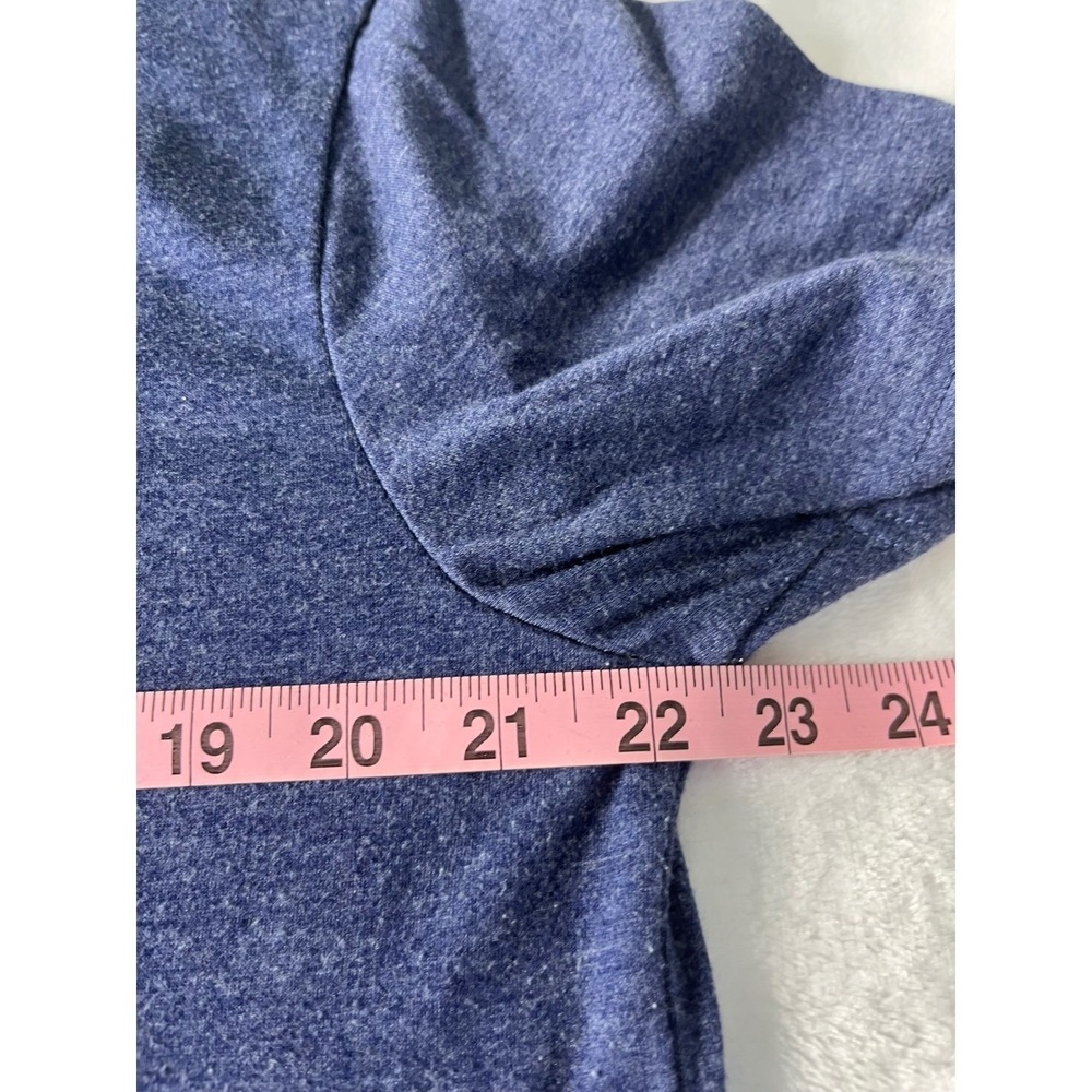 Just Peachy Graphic T-Shirt XL Blue Heathered Retro Short Sleeve Tee
Unisex - Picture 3 of 8